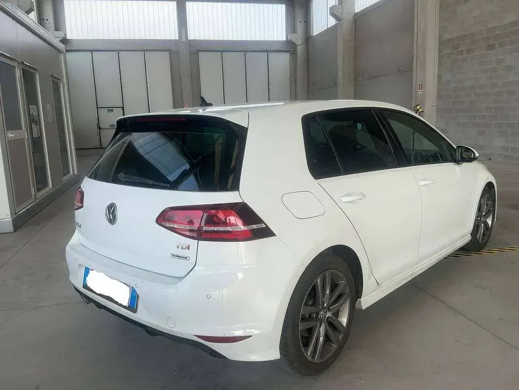 Usata VW Golf VII Edition 110 CV (80 kW) 2016 Bianco Berlina