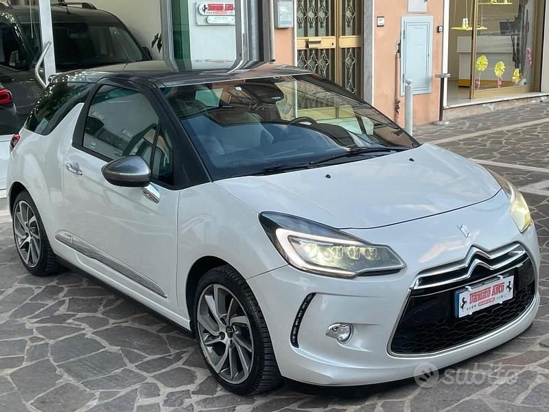 Usata DS Automobiles DS3 120 CV (88 kW) 2014 Grigio Coupé