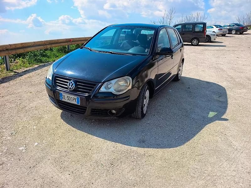 Usata VW Polo 69 CV (50 kW) 2007 Nero Utilitaria