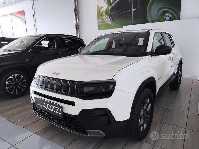 Nuova Jeep Avenger Longitude 110 CV (80 kW) 2025 Bianco SUV