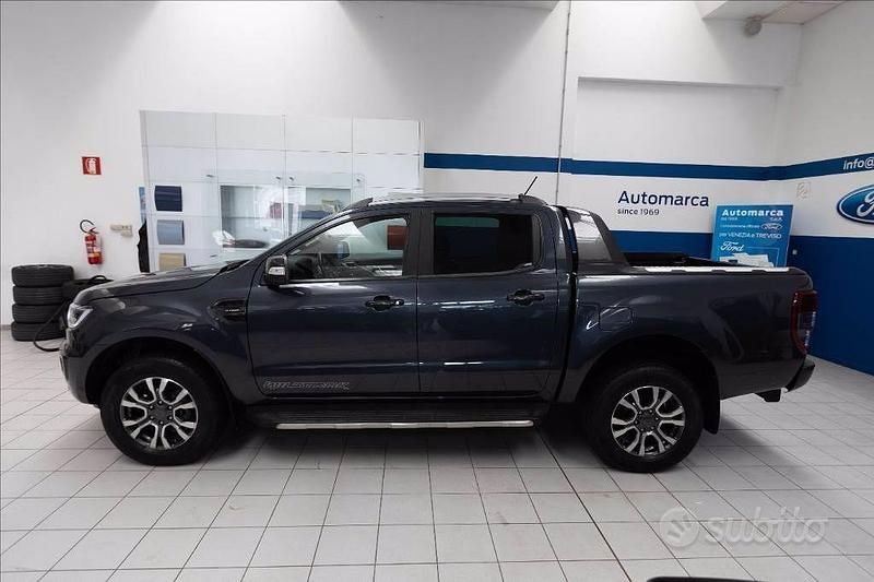 Usata Ford Ranger Wildtrack 213 CV (156 kW) 2021 Grigio metallizzato Pick-up