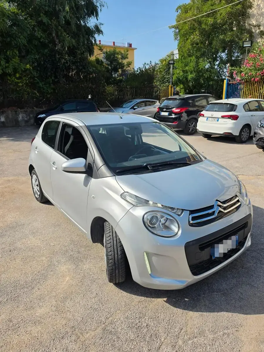 Usata Citroën C1 Live 69 CV (50 kW) 2014 Argento Utilitaria