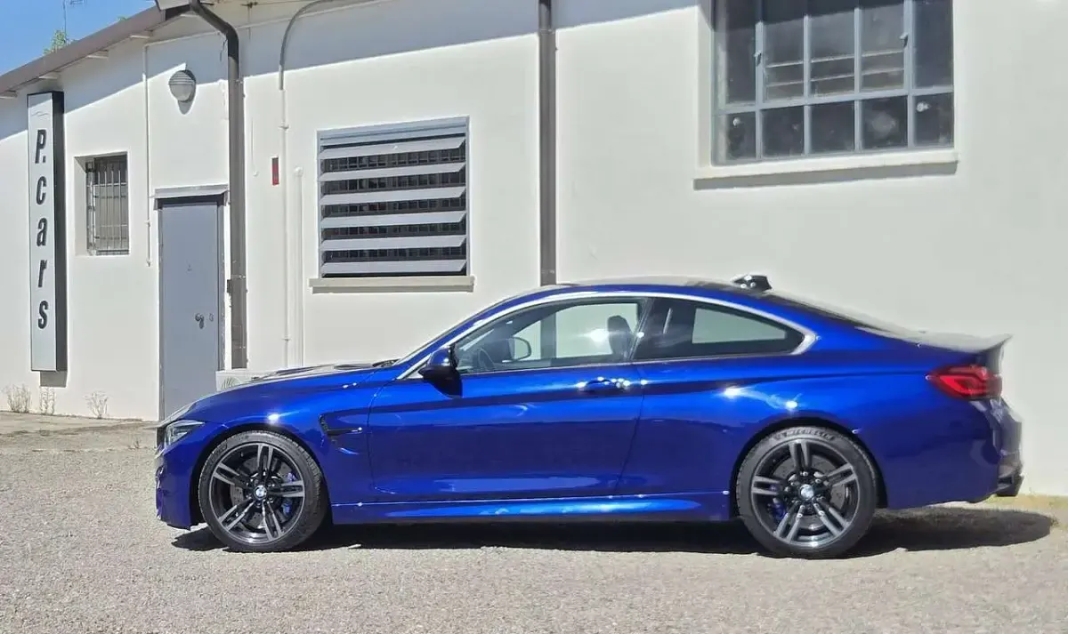 Usata BMW M4 431 CV (317 kW) 2020 Blu notte Coupé