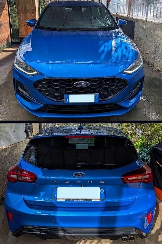 Usata Ford Focus ST-Line X 155 CV (114 kW) 2024 Blu/azzurro Berlina