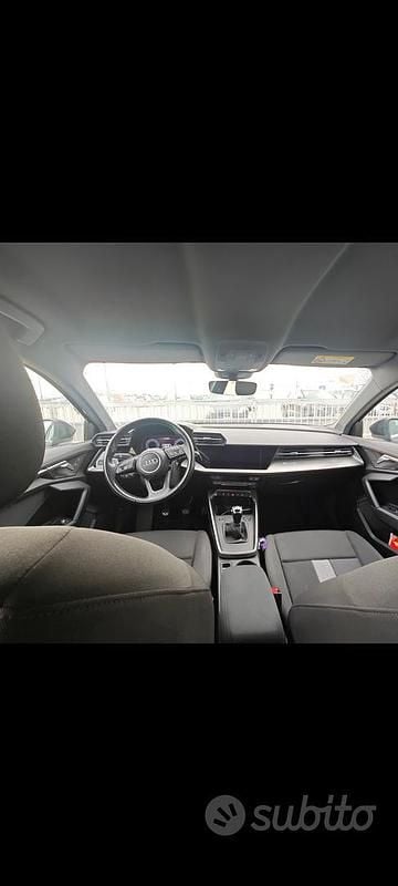 Usata Audi A3 150 CV (110 kW) 2021 Nero Berlina