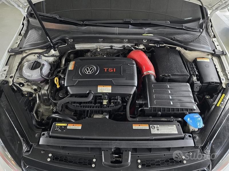 Usata VW Golf VII GTI 370 CV (272 kW) 2014 Bianco Berlina
