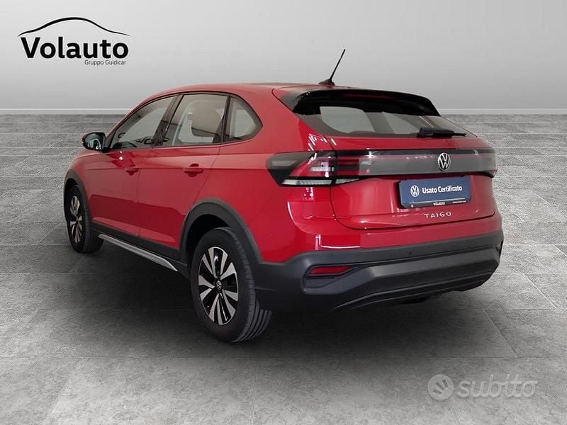 Usata VW Taigo Life 95 CV (69 kW) 2022 Rosso metallizzato SUV