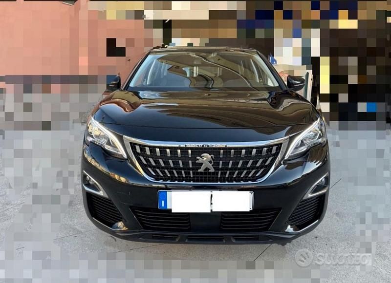 Usata Peugeot 3008 131 CV (96 kW) 2020 Nero SUV