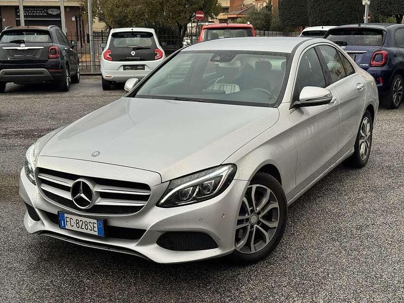 Argento Usata 2016 Mercedes C220 Premium Berlina | 16.000 € (Buon prezzo) - Immagine 1/4