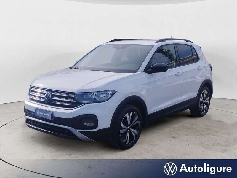 Bianco Usata 2022 VW T-Cross Style SUV | 18.500 € (Buon prezzo) - Immagine 1/4