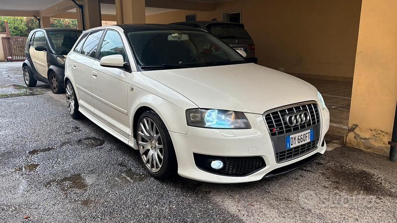 Usata Audi A3 Attraction 105 CV (77 kW) 2006 Bianco Utilitaria