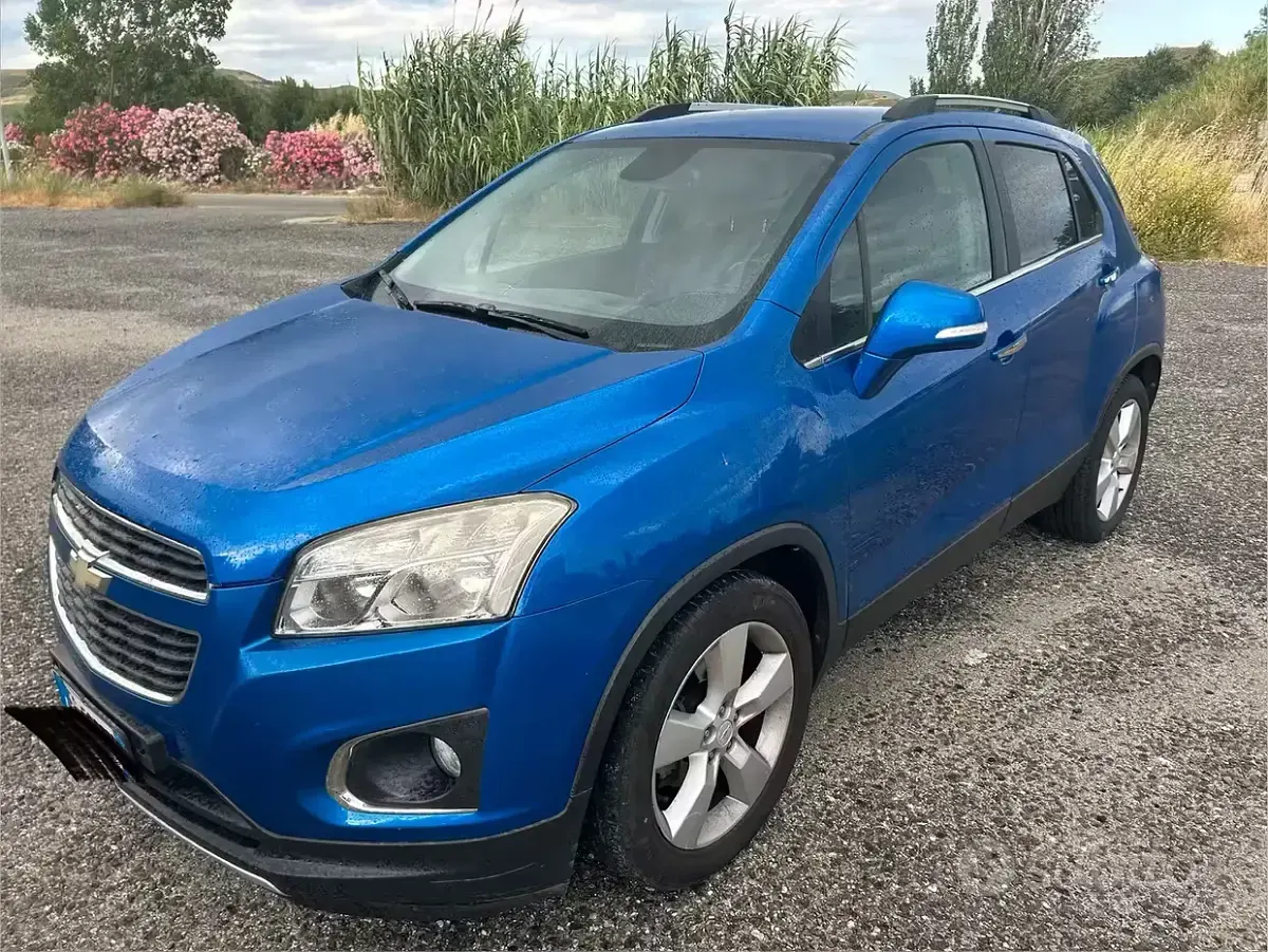 Usata Chevrolet Trax 131 CV (96 kW) 2013 Bluazzurro SUV