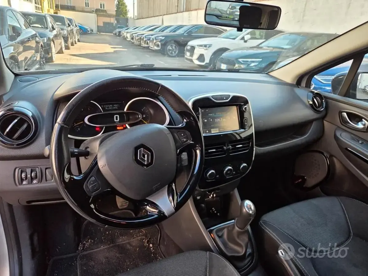 Usata Renault Clio IV 75 CV (55 kW) 2015 Grigio Berlina