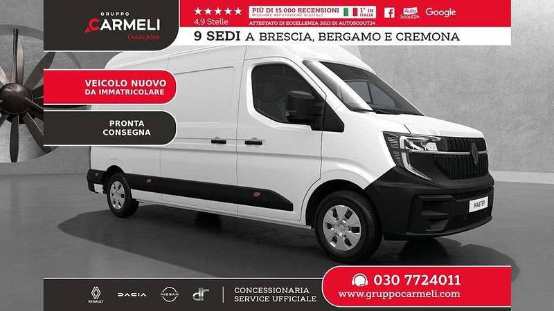 Bianco minerale tinta opaca Nuova 2025 Renault Master Furgone | 27.600 € (Buon prezzo) - Immagine 1/4