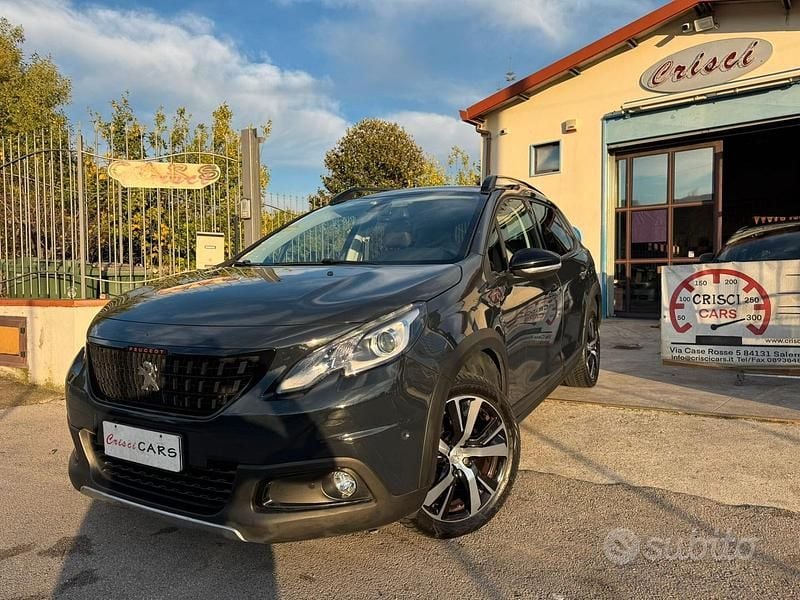 Usata Peugeot 2008 GT-line 100 CV (73 kW) 2019 Nero SUV
