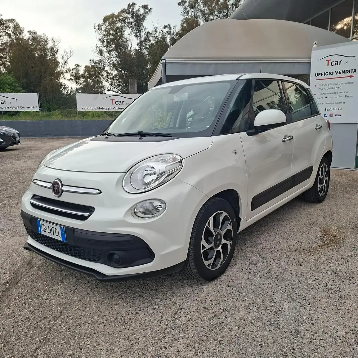 Usata Fiat 500L Mirror 95 CV (69 kW) 2020 Bianco Monovolume