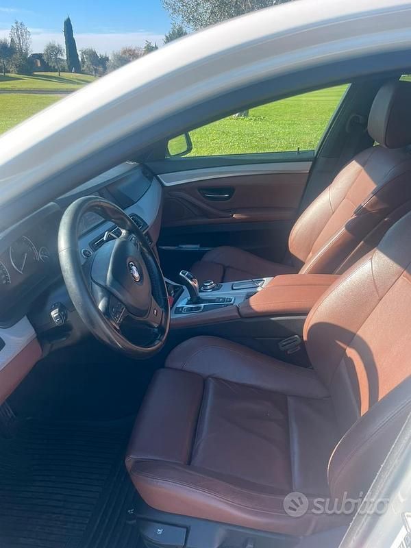 Usata BMW 525 M Sport 218 CV (160 kW) 2012 Bianco Berlina
