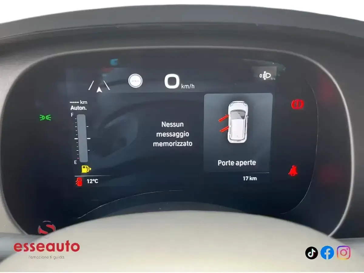 Nuova Fiat Panda S 71 CV (52 kW) 2025 Rosso Utilitaria