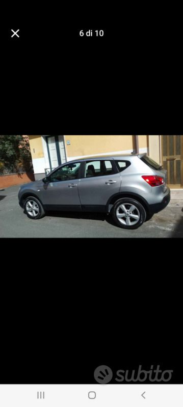 Usata Nissan Qashqai 150 CV (110 kW) 2009 Grigio SUV