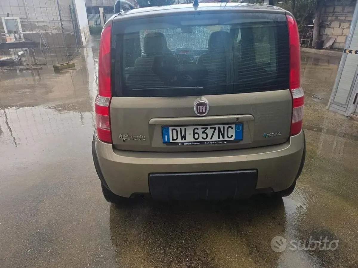 Begagnad Fiat Panda Climbing 60 HK (44 kW) 2009 Brun Halvkombi