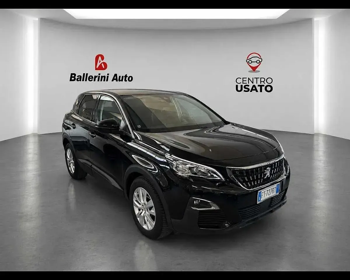 Usata Peugeot 3008 Business-Line 131 CV (96 kW) 2019 Nero SUV