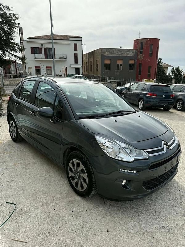 Usata Citroën C3 PureTech 82 CV (60 kW) 2017 Grigio Berlina