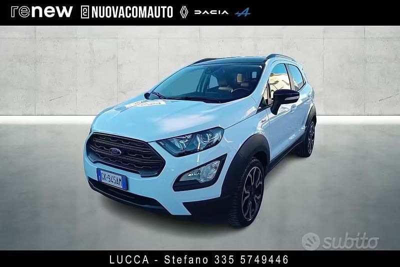 Usata Ford Ecosport Active 125 CV (91 kW) 2022 Bianco SUV