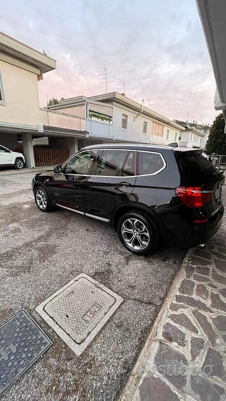 Usata BMW X3 xLine 190 CV (139 kW) 2015 Nero SUV