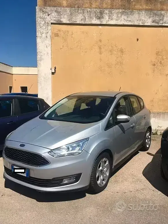Begagnad Ford C-MAX 95 HK (69 kW) 2019 Grå Minibuss