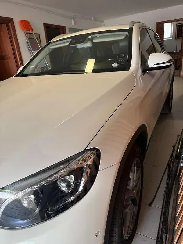 Usata Mercedes GLC250 Premium 204 CV (150 kW) 2018 Bianco SUV
