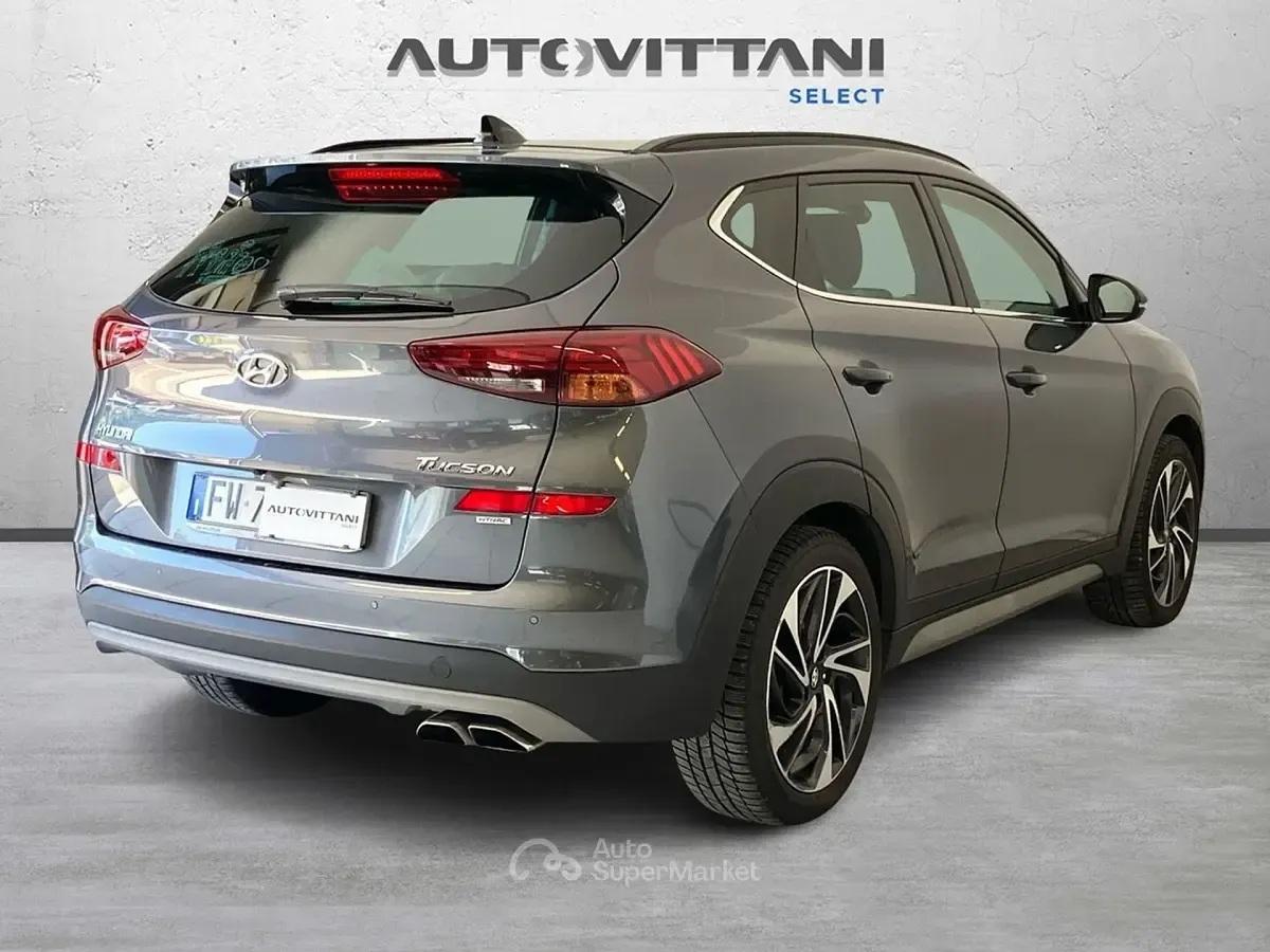 Usata Hyundai Tucson Premium 136 CV (100 kW) 2019 Gray SUV