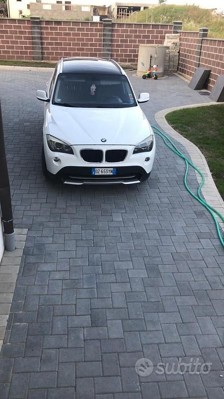 Usata BMW X1 177 CV (130 kW) 2009 Bianco SUV