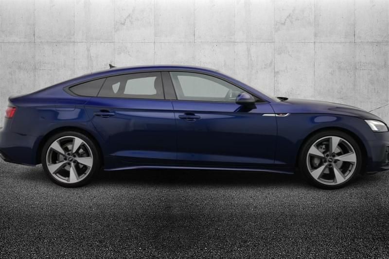 Usata Audi A5 S-Line 204 CV (150 kW) 2022 Blu metallizzato Coupé