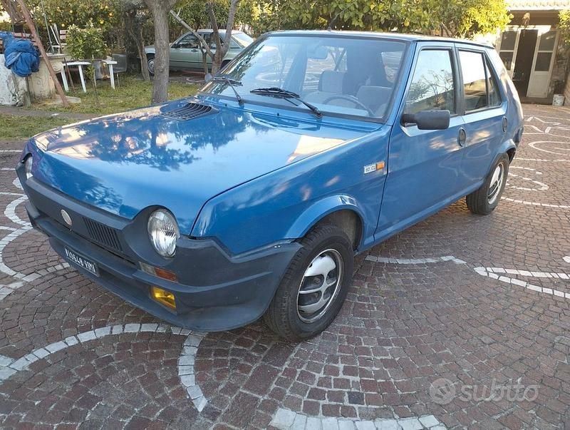 Usata Fiat Ritmo 1980 Blu Utilitaria