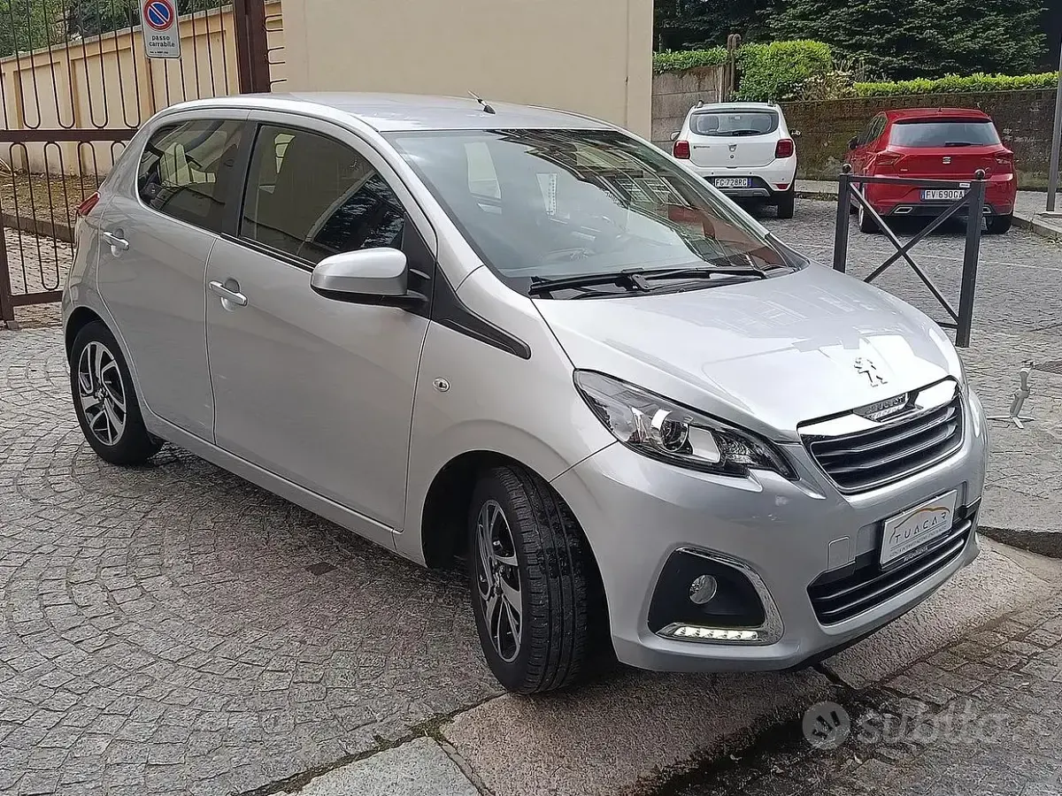 Usata Peugeot 108 Access 69 CV (50 kW) 2017 Grigio Berlina