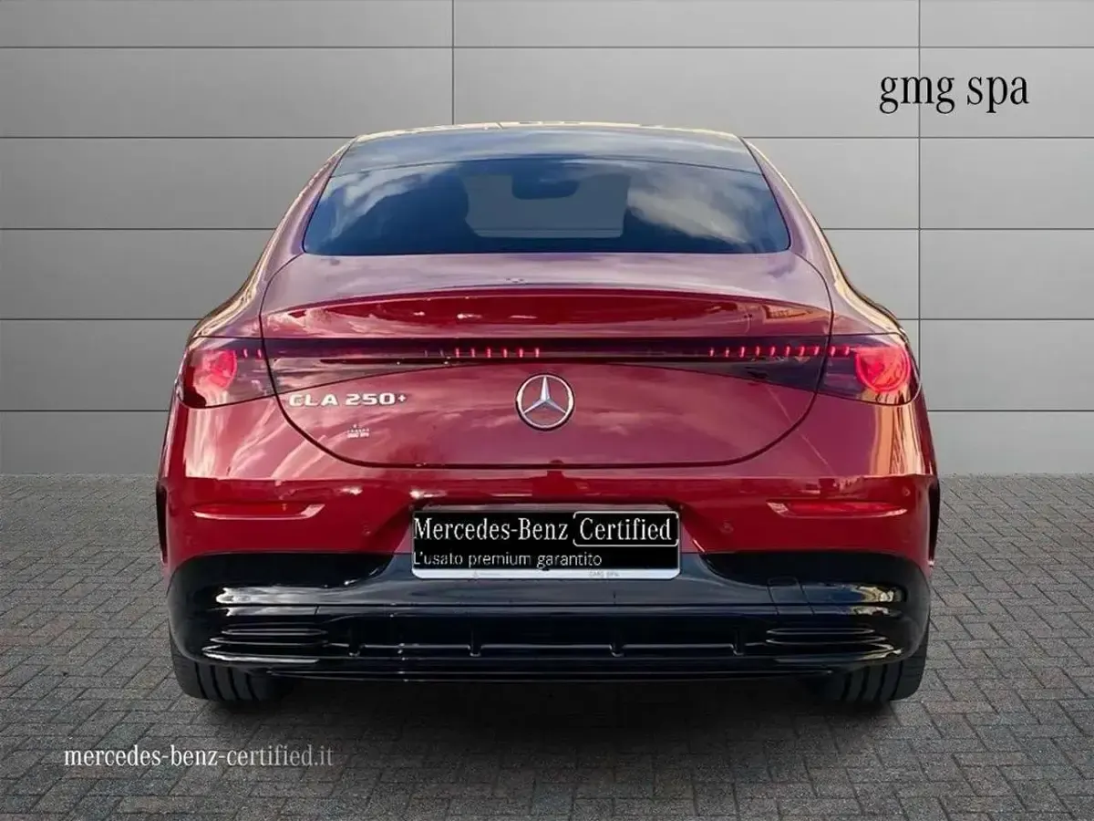 Usata Mercedes CLA 250 EQ AMG Line Premium 200 kW (272 CV) 2025 Rosso Berlina