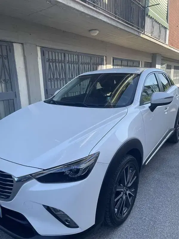 Usata Mazda CX-3 Exceed 105 CV (77 kW) 2017 Bianco SUV