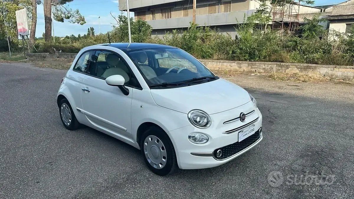 Usata Fiat 500 Pop 69 CV (50 kW) 2017 Bianco Berlina