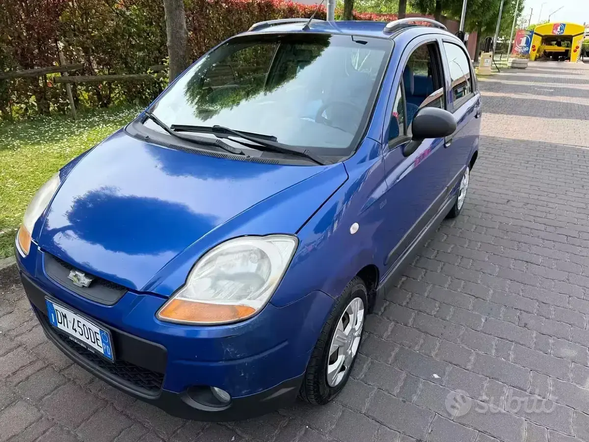 Usata Chevrolet Matiz 52 CV (38 kW) 2008 Bluazzurro Utilitaria