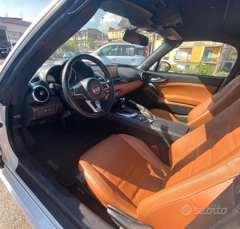 Usata Fiat 124 Spider 140 CV (102 kW) 2017 Bianco Cabrio