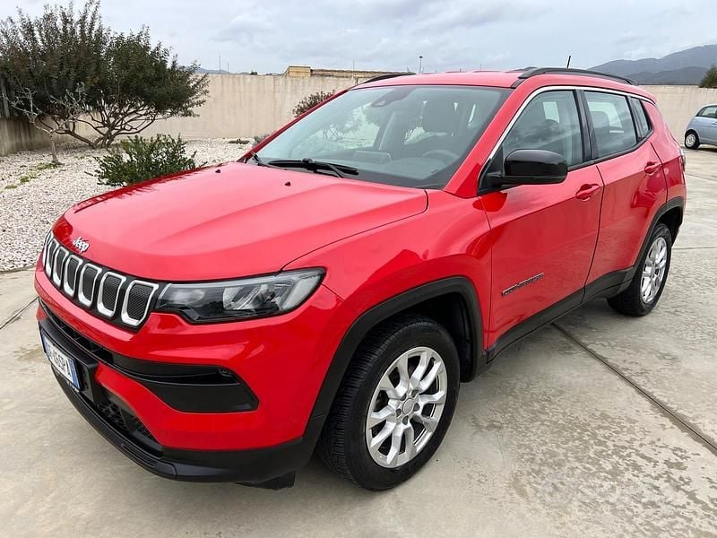 Usata Jeep Compass Longitude 130 CV (95 kW) 2021 Rosso SUV