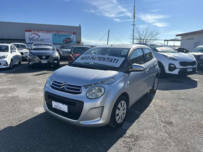 Usata Citroën C1 Feel 69 CV (50 kW) 2018 Grigio/argento Utilitaria