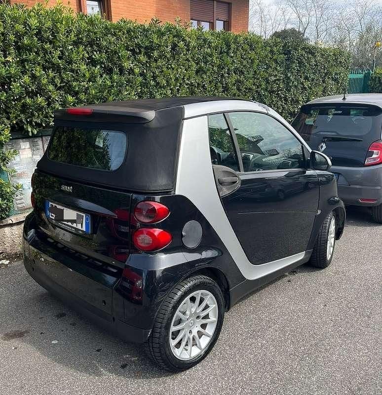 Usata Smart ForTwo Cabrio Passion 84 CV (61 kW) 2008 Nero Cabrio
