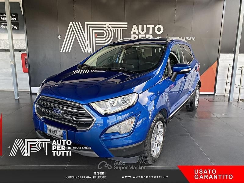 Usata Ford Ecosport Titanium S 125 CV (91 kW) 2019 Bianco SUV