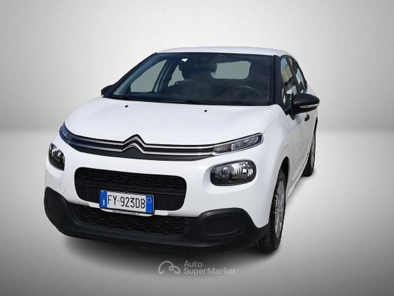 Usata Citroën C3 Live 102 CV (75 kW) 2019 Bianco Utilitaria