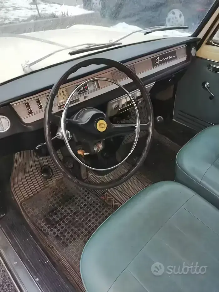 Begagnad Lancia Fulvia 1970 Vit Halvkombi