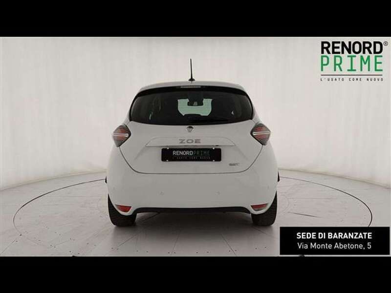 Usata Renault Zoe Intens 100 kW (136 CV) 2020 Bianco Utilitaria