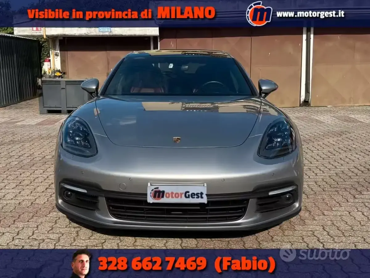 Usata Porsche Panamera 4 E-Hybrid Sport Turismo 330 CV (242 kW) 2019 Grigio Utilitaria