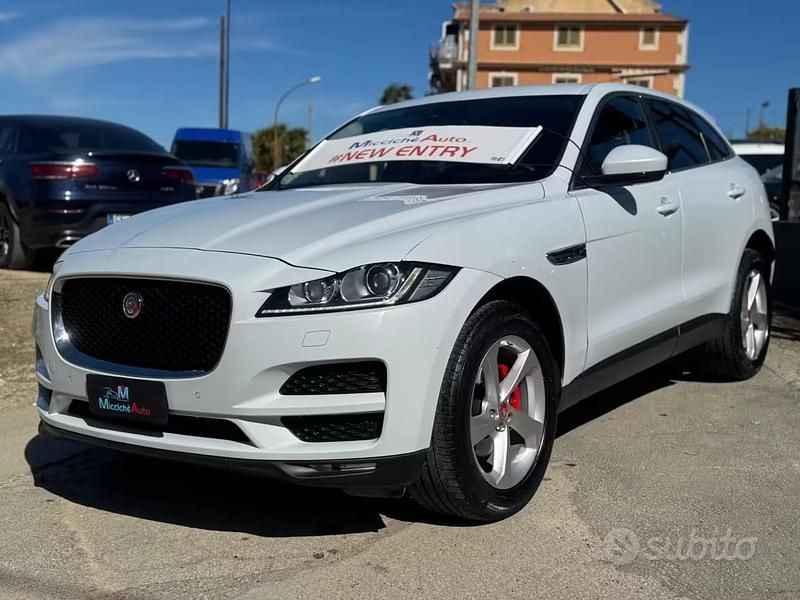 Usata Jaguar F-Pace Prestige 180 CV (132 kW) 2019 Bianco SUV