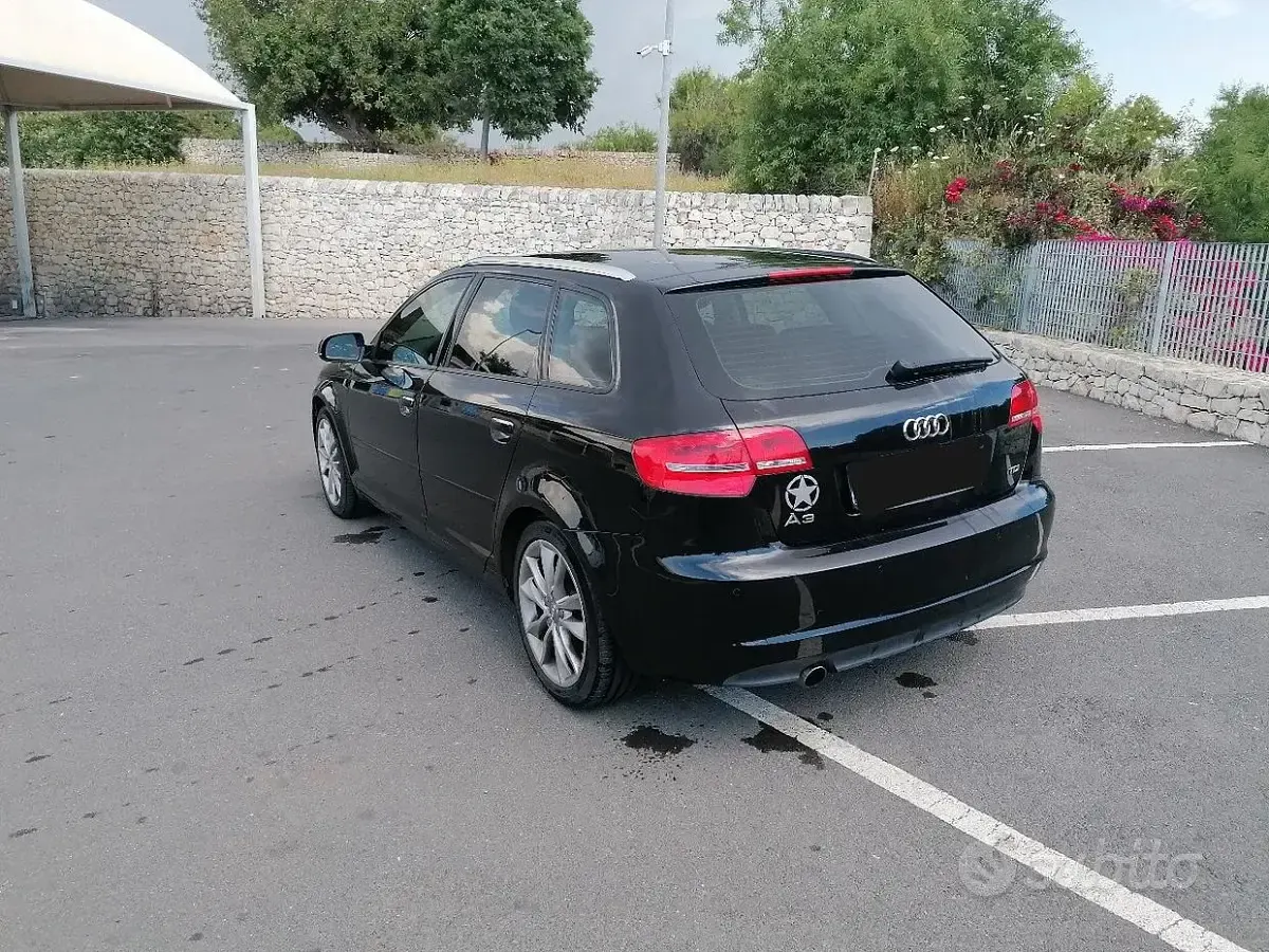 Usata Audi A3 2011 Nero Utilitaria